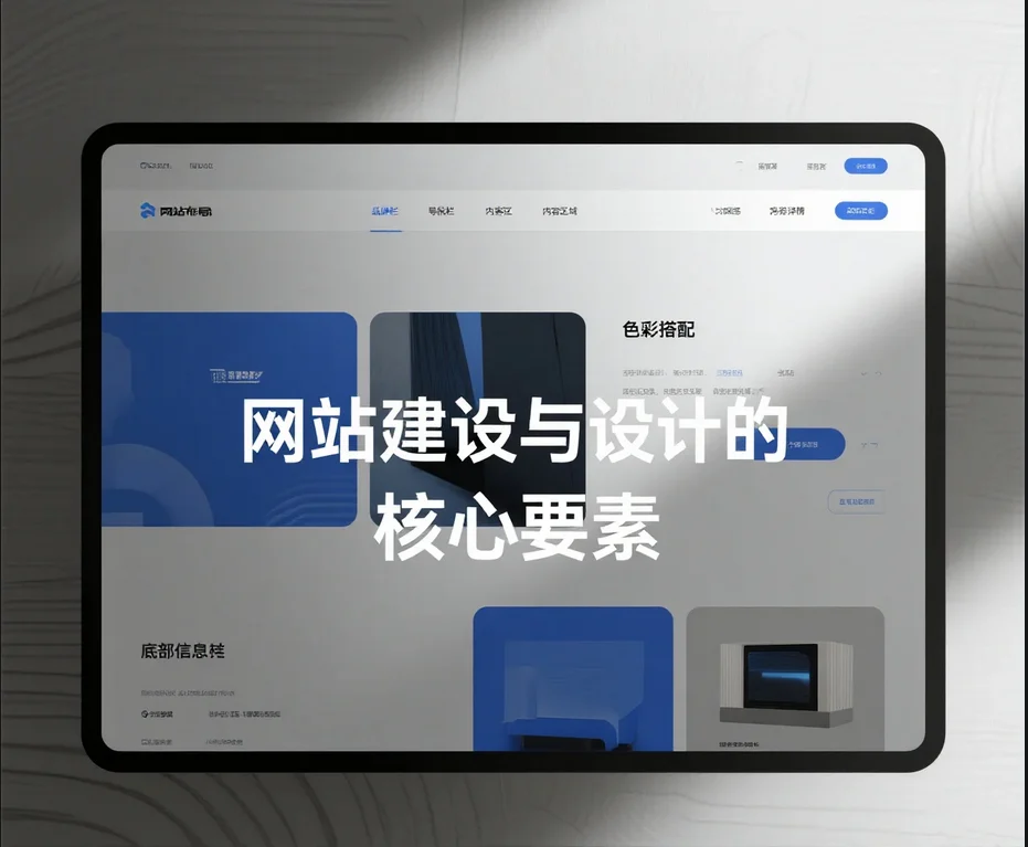 网站建设与设计的核心四要素:如何让你的网站既好看又容易被找到?