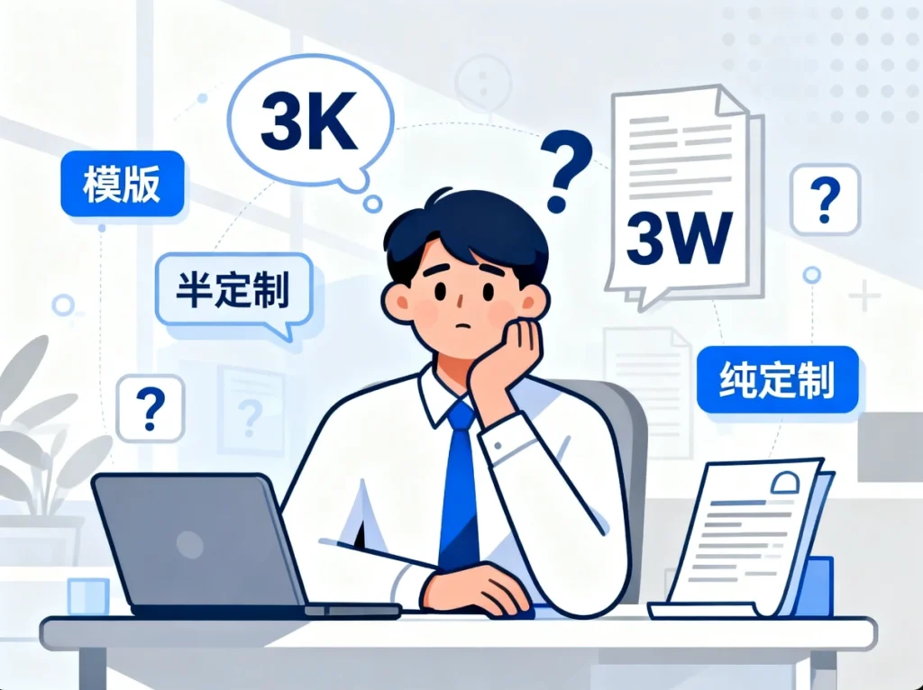 深圳企业做网站要多少钱?2026 基础展示型建站费用明细