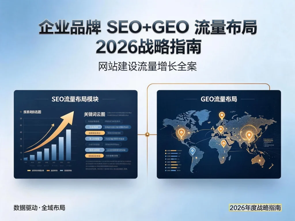 传统Seo与Geo的区别是什么？2026 企业品牌双流量布局战略指南