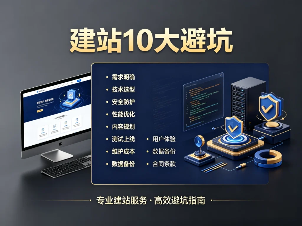 怎么选择靠谱建站公司？新手建站10大避坑标准