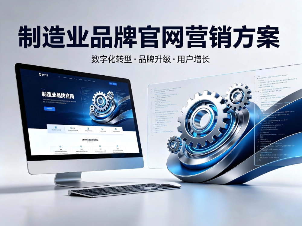 制造业品牌官网营销方案，如何提升行业信任度和询盘？