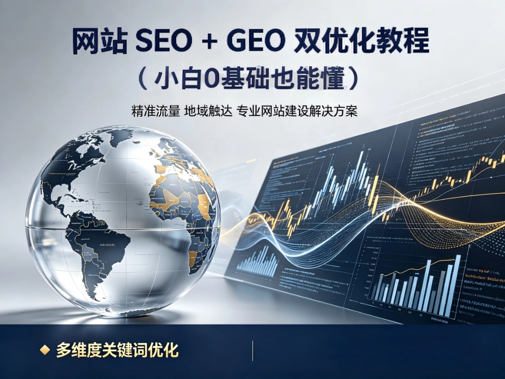 网站SEO与GEO怎么结合?双管齐下抢占搜索和 AI 流量