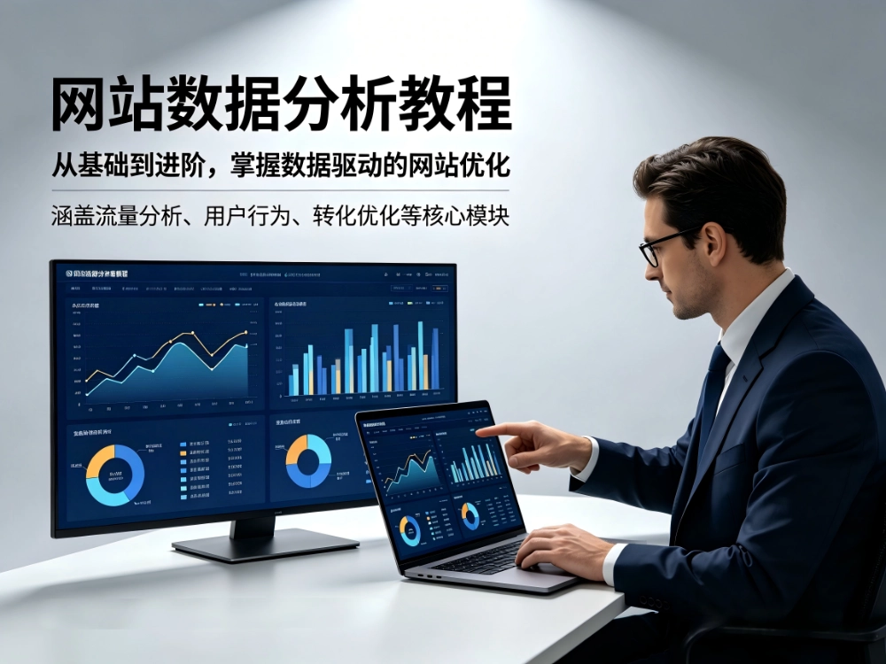 网站数据分析怎么做？从流量到转化的关键指标（小白零基础实操版）